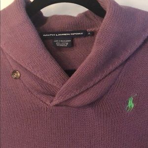 Ralph Lauren Sport Purple Sweater